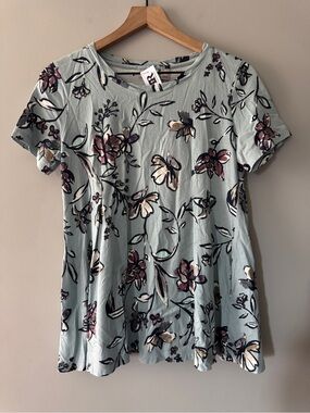 LOGO Lori Goldstein | floral top | S